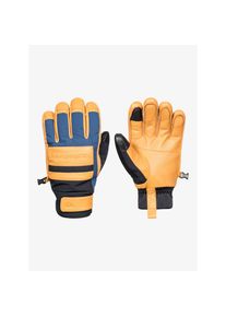 Quiksilver , Damen , Snowboardhandschuhe »Squad« , gelb , Material: Ziegenleder auf Handfläche und...