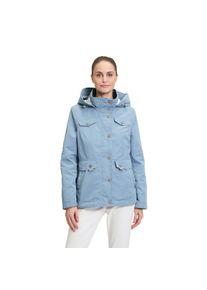 Gil Bret , Outdoorjacke, mit Kapuze, mit abnehmbarer Kapuze , blau , Jacke von Gil Bret