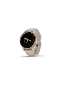 Garmin , Smartwatch »Venu Sand/Rosegoldfarben« , beige