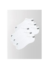 Puma , Sneakersocken, (6 Paar), mit eingestricktem Markenlogo , weiss , Damensocken von Puma
