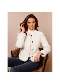 CREATION L PREMIUM, Unisex, CREATION L PREMIUM Jackenblazer &raquo;Woll-Mix-Blazer&laquo;, champagner, 48, mit 30% Wolle