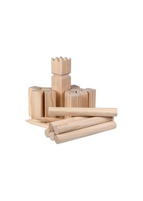 Spielbausteine »KUBB Wikingerschach« , beige , KOOR
