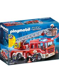 Playmobil , Konstruktions-Spielset »Feuerwehr-Leiterfahrzeug (9463), My Action Heroes«, Made in Germany , bunt
