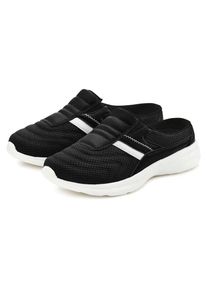 Vivance , Kinder,Jugendliche , Sabot Sneaker, Freizeitschuh, Halbschuh, Unisex VEGAN , schwarz , Zum Reinschlüpfen: Einfacher Ein- und Ausstieg