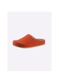 MUBB , Hausschuh , orange , Weite H