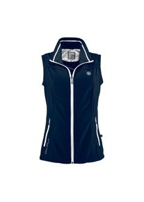 DEPROC Active , Funktionsweste »CATALA WOMAN«, mit Kontrastdetails , blau , Softshellweste mit Stehkragen