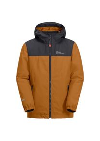 Jack Wolfskin , Kinder , 3-in-1-Funktionsjacke »SNOWCURL 3IN1 JACKET K« mit Kapuze , braun , Taftgefütterte Ärmel