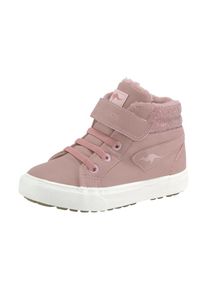 Kangaroos, Unisex, Kangaroos Sneaker &raquo;Kavu III&laquo; gef&uuml;ttert, rosa, 24, Modischer Sneaker von Kangaroos mit Gummizug und Reissverschluss
