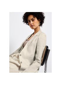 Street One, Unisex, Street One Jackenblazer mit Revers Kragen, moonstone sand, 44, Blazer von Street One