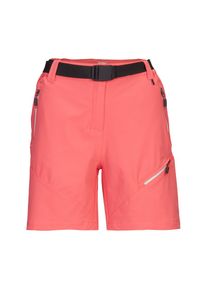 Killtec , Shorts »KOS 241 WMN SHRTS«, Damen Funktionsshorts: Stretch, wasserabweisend, schnelltrocknend , orange , Damen Funktionsshorts mit Gürtel