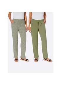 Classic Basics , Damen , Schlupfhose , grün , im Doppelpack