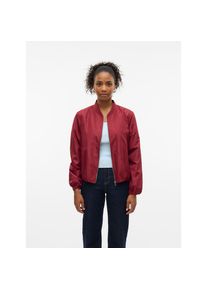 V&eacute;ro Moda Vero Moda, Unisex, Outdoorjacke &raquo;VMLEE SHORT BOMBER JACKET GA&laquo; ohne Kapuze, syrah, M, Jacke von Vero Moda