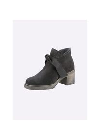 Heine , Damen , Stiefelette , grau , Made in Spain