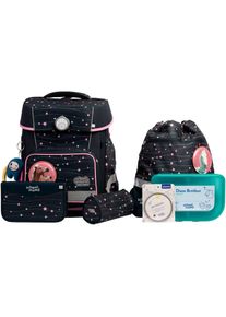 School-Mood, Unisex, School-Mood Schulranzen &raquo;Champion Maxx Pro&laquo; retroreflektierende Fl&auml;chen, ella (pferd) mit moodie fritzi fr&ouml;hlich, B/H/T: 30cm x 