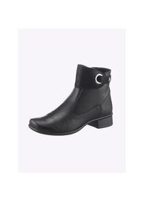 Casual Looks , Stiefelette , schwarz , Weite H