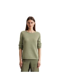 Marc O'Polo Marc O'Polo , Rundhalspullover, mit gerollten Kanten an Rundhalsausschnitt, Ärmelabschluss und Saum , Hochwertiger Strickpullover von Marc O'Polo