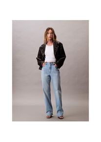 Calvin Klein Jeans, Unisex, Skinny-fit-Jeans &raquo;HIGH RISE STRAIGHT LT CAPE&laquo; Mit G&uuml;rtelschlaufen, light cape, 25, L&auml;nge 32, Skinny Jeans von Calvin Klein