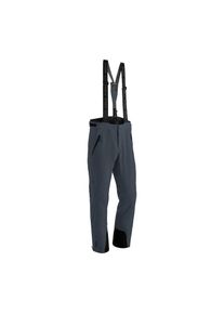 Maier Sports , Skihose »Copper slim« Herren Schneehose mit Hosenträgern, wind/wasserdicht, Slim Fit , grau , Leicht wattierte Skihose für sportive...