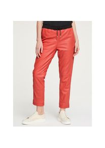 Heine , Damen , Lederhose , orange , Normale Leibh&ouml;he