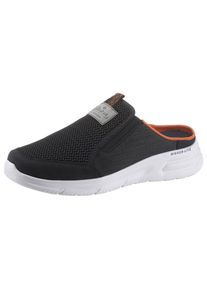 Rieker , Clog, Sommerschuh, Schlappen, Urlaub, in sportlicher Optik , blau , Mit Stretcheinsätze, zum Schlupfen