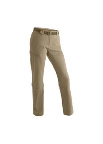 Maier Sports , Funktionshose »Arolla«, Damen Wanderhose, zipp-off Outdoor-Hose, 3 Taschen, Regular Fit , beige , Dank praktischer Zipp-off-Funktion...