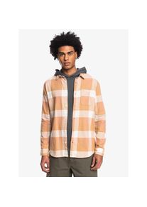 Quiksilver , Damen , Flanellhemd »Motherfly« , braun , Material: Leichter, gebürsteter Flanellstoff...