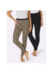 feel good , Leggings , schwarz , Single-Jersey