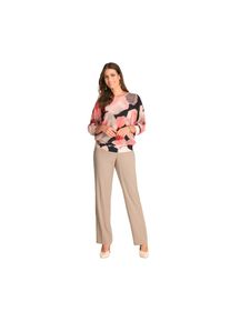 HERMANN LANGE Collection , Damen , Blusenshirt mit Bündchen an Ärmeln und Saum , bunt , Gemusterte Bluse von HERMANN LANGE