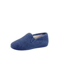 CLASSIC, Unisex, Hausschuh, blau, 38, Obermaterial: Filz