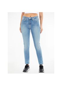 Calvin Klein Jeans , Skinny-fit-Jeans »MID RISE SKINNY«, 5-Pocket-Form , blau , Skinny-fit Jeans mit mittlerer Leibhöhe für eine schlanke Silhouette
