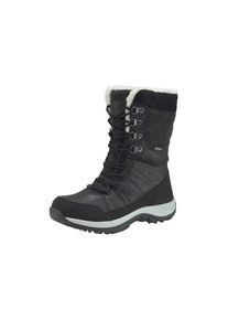 Hi-Tec, Unisex, Outdoorwinterstiefel &raquo;Riva Waterproof&laquo; Winterstiefel, Snowboots, Winterschuhe, wasserdicht & gef&uuml;ttert, schwarz, 40, Modischer 