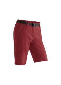 Maier Sports , Damen , Funktionsshorts &raquo;Lawa&laquo; Damen Shorts, kurze Wanderhose, Outdoorhose mit 2 Taschen, Regular Fit , rot , Klassische, elastische...