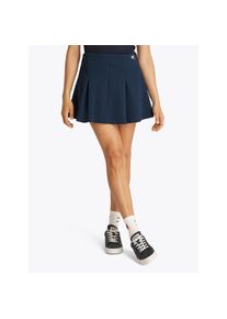 Tommy Jeans , Minirock »TJW PIQUE BADGE F&F SKIRT EXT«, mit Logo-Badge, Pique-Qualität, Fit & Flare , blau , Minirock von Tommy Jeans