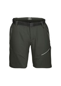 Killtec , Shorts »KOS 247 MN SHRTS«, Wasserabweisend, schnelltrocknend, inkl. Gürtel, 4-Wege Stretch , grün , Herren Funktionsshorts mit Gürtel