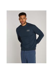 Tommy Hilfiger , Sweatshirt »MONOTYPE LABEL SWEATSHIRT« , blau , Rundhalssweatshirt von Tommy Hilfiger Menswear