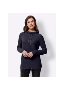 Heine , Rollkragenpullover »Troyer« , blau , reine Baumwolle