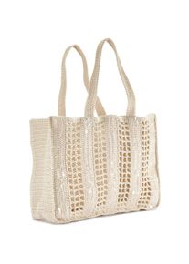 Vivance, Unisex, Shopper &raquo;Strandtasche&laquo; Handtasche, Schultertasche, Henkeltasche, Sommertasche, beige, B/H/T: 41cm x 31cm x 12cm, Sommerliche 