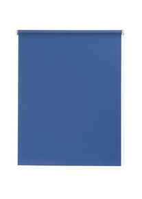 Seitenzugrollo »Uni« Lichtschutz mit Bohren 1 Stück , blau , SUNLINES , Obermaterial: 100% Polyester
