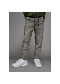 Arizona , Schlupfjeans », Stretch-Jeans für Jungen«, bequeme O-Shape-Passform, Used-Look-Waschung , grau , Slim Fit Schlupfjeans mit elastischem...
