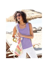 Casual Looks , Trägertop , lila , Angenehm weiches Shirttop