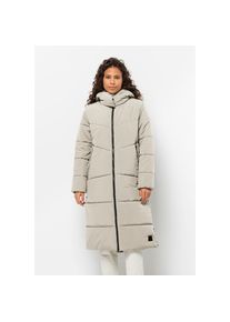 Jack Wolfskin, Unisex, Funktionsmantel &raquo;KAROLINGER LONG COAT W&laquo;, seal, S (36), Wintermantel