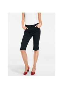 Heine , Caprijeans, (1 tlg.) , schwarz , Figurbetonte Röhre