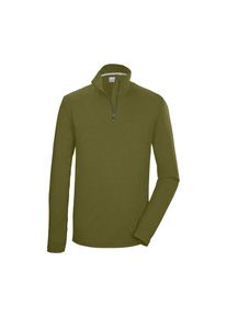 Killtec , Langarmshirt »KSW 95 MN LS SHRT« , grün , Funktionsshirt mit Stehkragen