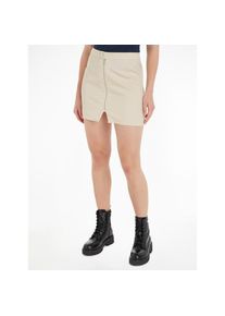 Tommy Jeans , Minirock »TJW STRUCTURED CARGO MINI SKIRT«, Webrock in strukturierter Qualität, Cargo Form , beige , Cargorock von Tommy Jeans