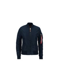 Alpha Industries , Bomberjacke »Women - Bomber Jackets MA-1 VF Vintage Fit 59 W« , blau , Flight Nylon Stoff