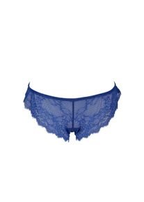 After Eden , Slip »Milou«, mit zarter Spitzendetailierung , blau , Lace