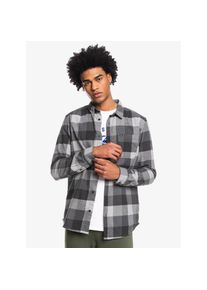 Quiksilver , Flanellhemd »Motherfly« , schwarz , Material: Leichter, gebürsteter Flanellstoff...