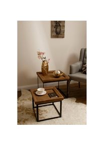 Beistelltisch , braun , My Flair