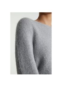 RICHROYAL , Rundhalspullover in flauschiger Qualität , grau , Pullover von RICHROYAL