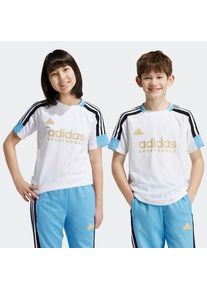 adidas Sportswear , Kinder , T-Shirt &raquo;J NP TEE&laquo; , weiss , Dieses sportliche T-Shirt f&uuml;r Kinder und Teens ist mit recycelten Materialien hergestellt.